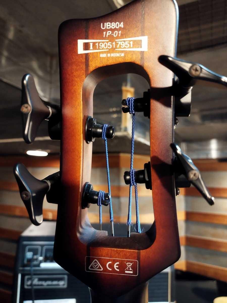 ibanez ub804 34inch エレキアップライトベース スタンドケース付属 検 