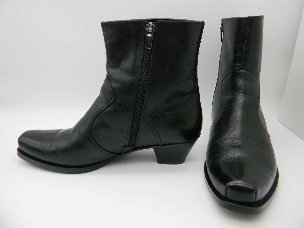 ♪*○【 REGAL リーガル 】◆黒の革ブーツ(24.5cm)