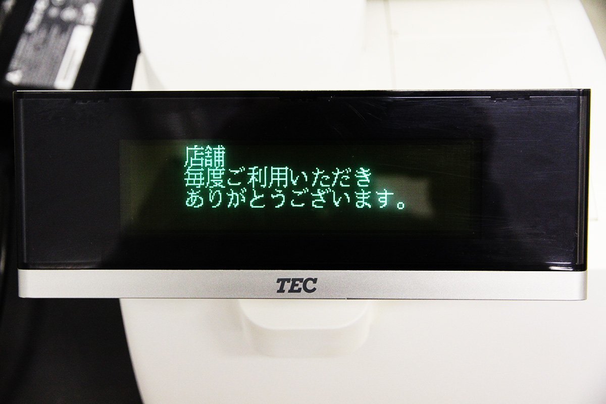 TEC レジ POSターミナル QT-200 ハンディ リモートプリンタ 東芝テック
