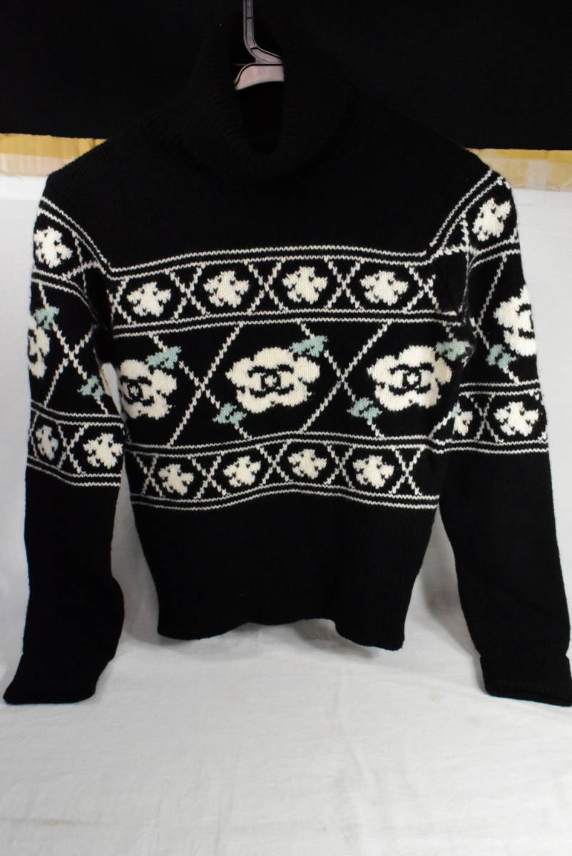 シャネル CHANEL 95A ヴィンテージ カシミヤ ニット セーター