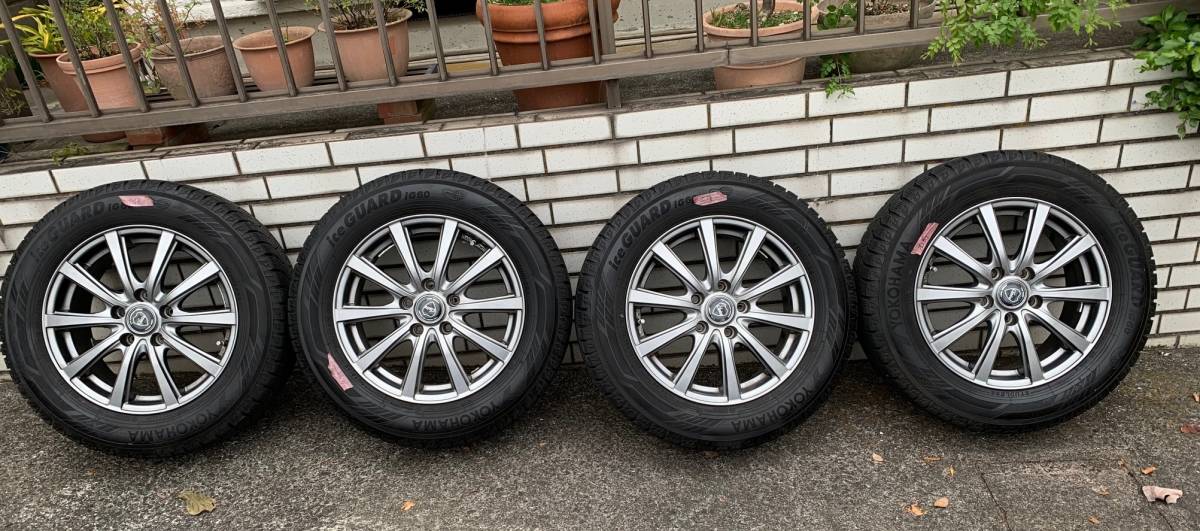 MAK 16インチ アルミホイール スタッドレスタタイヤ 4本セット 引取り