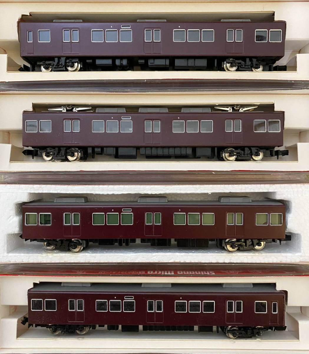 しなのマイクロ Nゲージ Shinano Micro 阪急3000系車両 9109-1～4 阪急