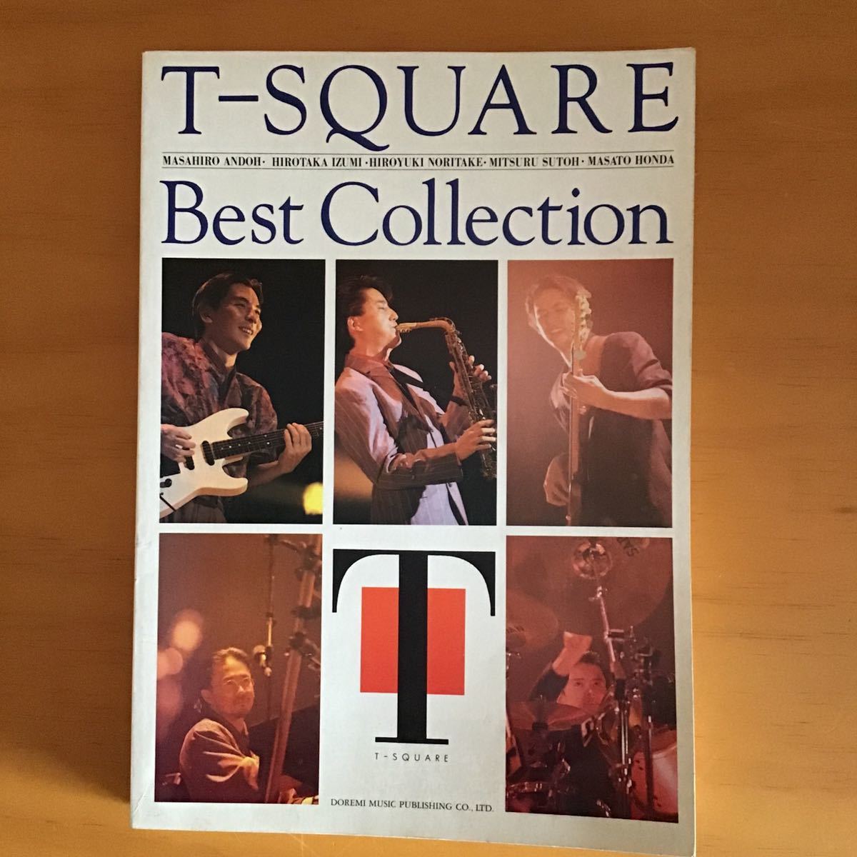 バンドスコア Tスクエア ベストコレクション 最新アルバムNEW-Sを含むベスト曲を収録 T-SQUARE ドレミ楽譜 1991年 フュージョン