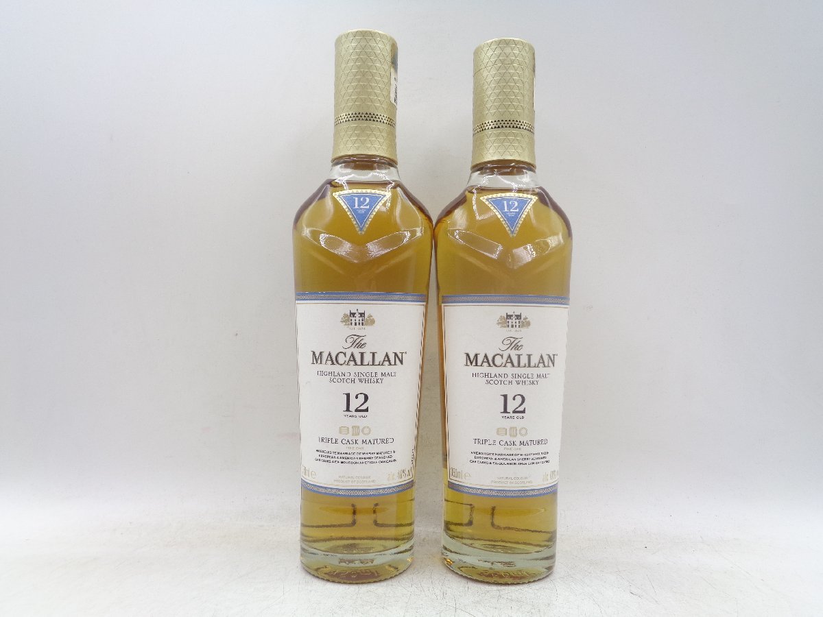 Scots Grey 15年 & The Macallan 12年ハーフボトル Amazon.co.jp