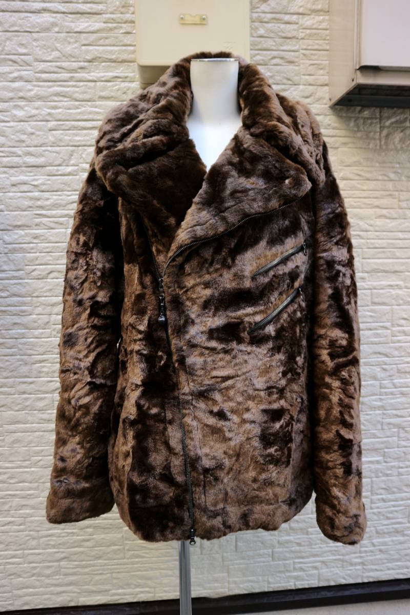 SHAREEF シャリーフ 17aw 定価9万円 エコファー ビッグ ライダース 
