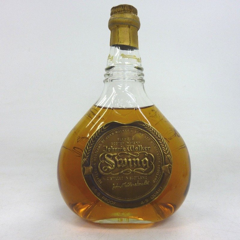 ジョニーウォーカー スウィング 5本セット 750/760ml 箱なし
