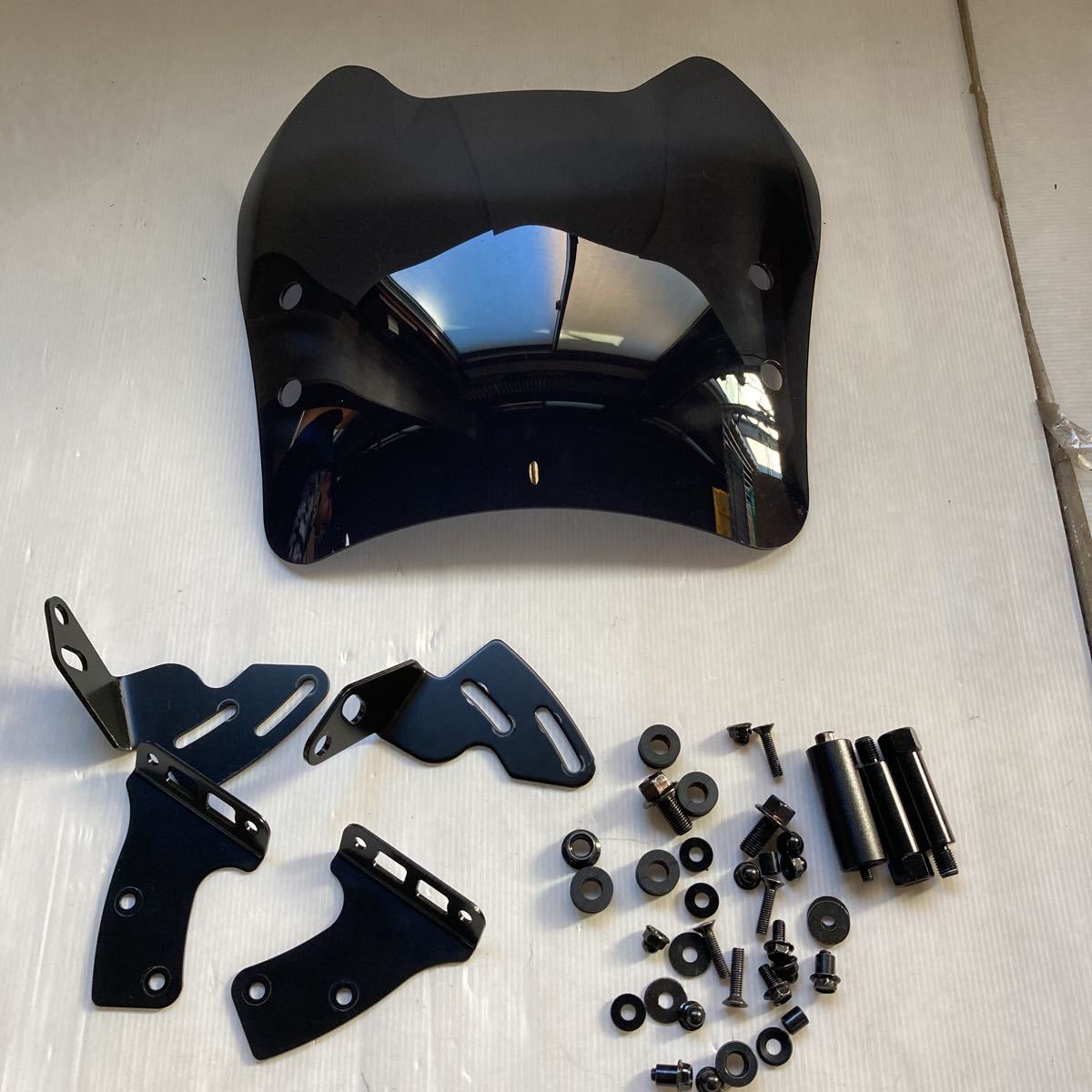 デイトナ バイク用 スクリーン アドレス110(15-20)専用 ウインドシールド SSシリーズ ショート スモーク 91334