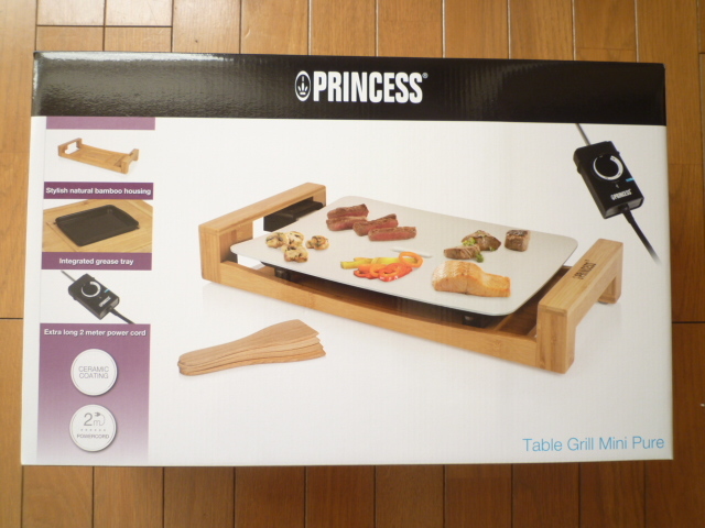 数量限定，豊富な プリンセス Table Grill Mini Pure 103035 テーブルグリルミニピュア 白 PRINCESS グリルプレート(ホットプレート)｜売買されたオークション情報、yahooの商品情報をアーカイブ公開 - オークファン ホットプレート