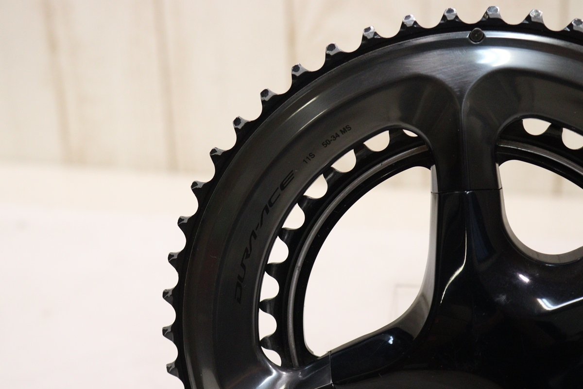 ☆SHIMANO シマノ FC-R9100 DURA-ACE 165mm 50/34T 2x11s クランク
