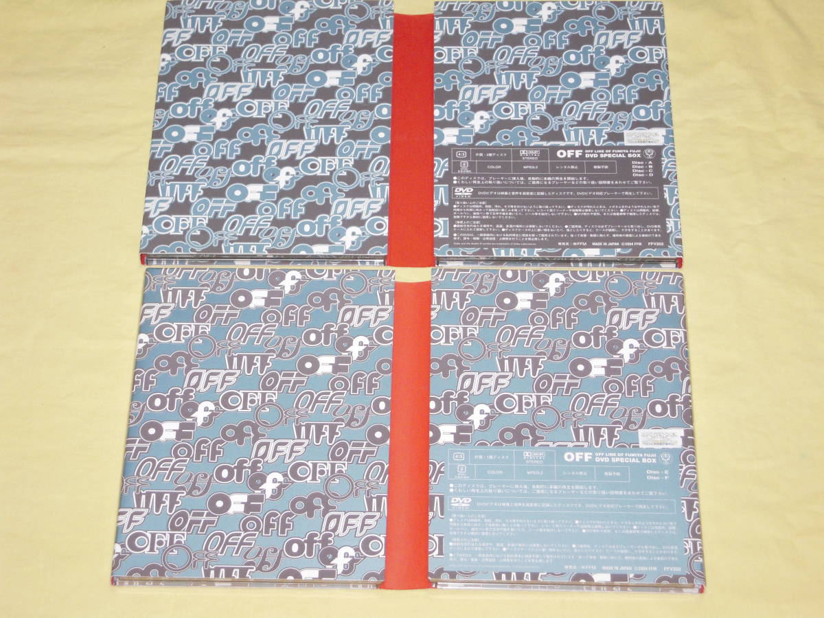 藤井フミヤ OFF LINE OF FUMIYA FUJII DVD BOX 藤井フミヤ DVD OFF OF FUJII BOX 藤井 LINE FUMIYA FC限定 おまけ付