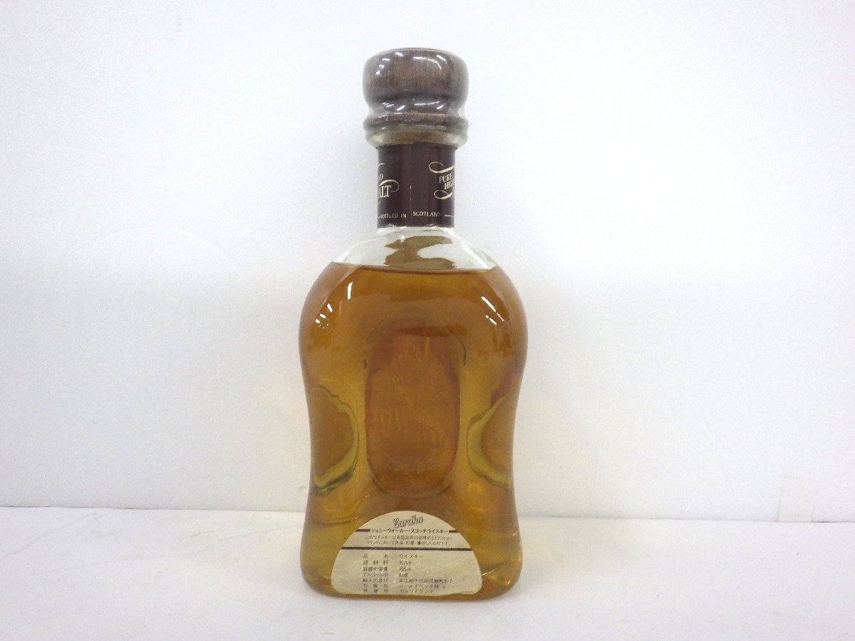 7696【未開栓】ジョニーウォーカー カーデュ 12年 ウイスキー 750mL