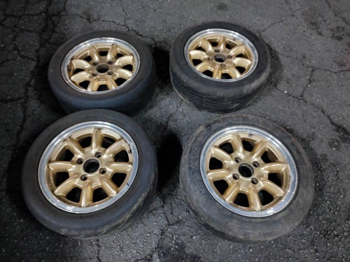 FORMULA-ONE パナスポーツ 15インチ 114.3/4H ☆15×6.5J PCD114.3 4穴 