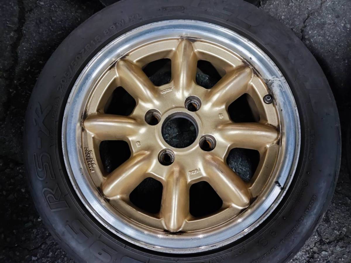 FORMULA-ONE パナスポーツ 15インチ 114.3/4H ☆15×6.5J PCD114.3 4穴 