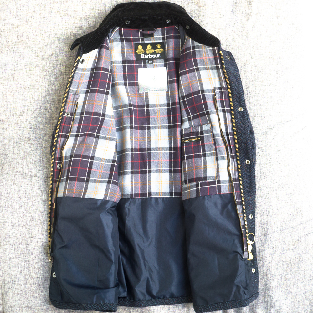 別注 ☆ Barbour MOLLOY＆SONS ドネガルツイード ジャケット 38