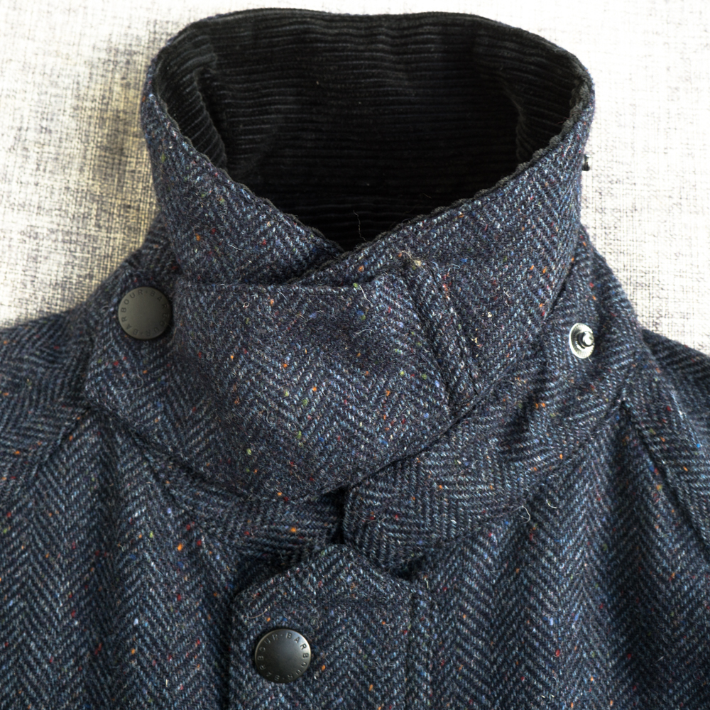 別注 ☆ Barbour MOLLOY＆SONS ドネガルツイード ジャケット 38