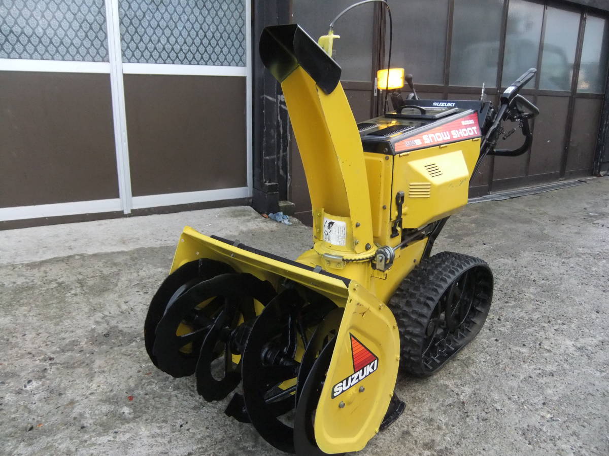 スズキ除雪機 SS865ES セルスタート付き 最大馬力8ps これからの 