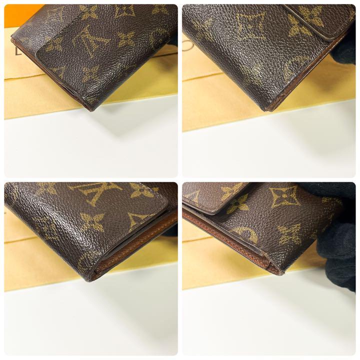 美品 Louis Vuitton ルイ ヴィトン 三つ折り財布 モノグラム エテュイ