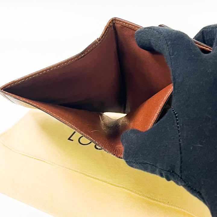 美品 Louis Vuitton ルイ ヴィトン 三つ折り財布 モノグラム エテュイ