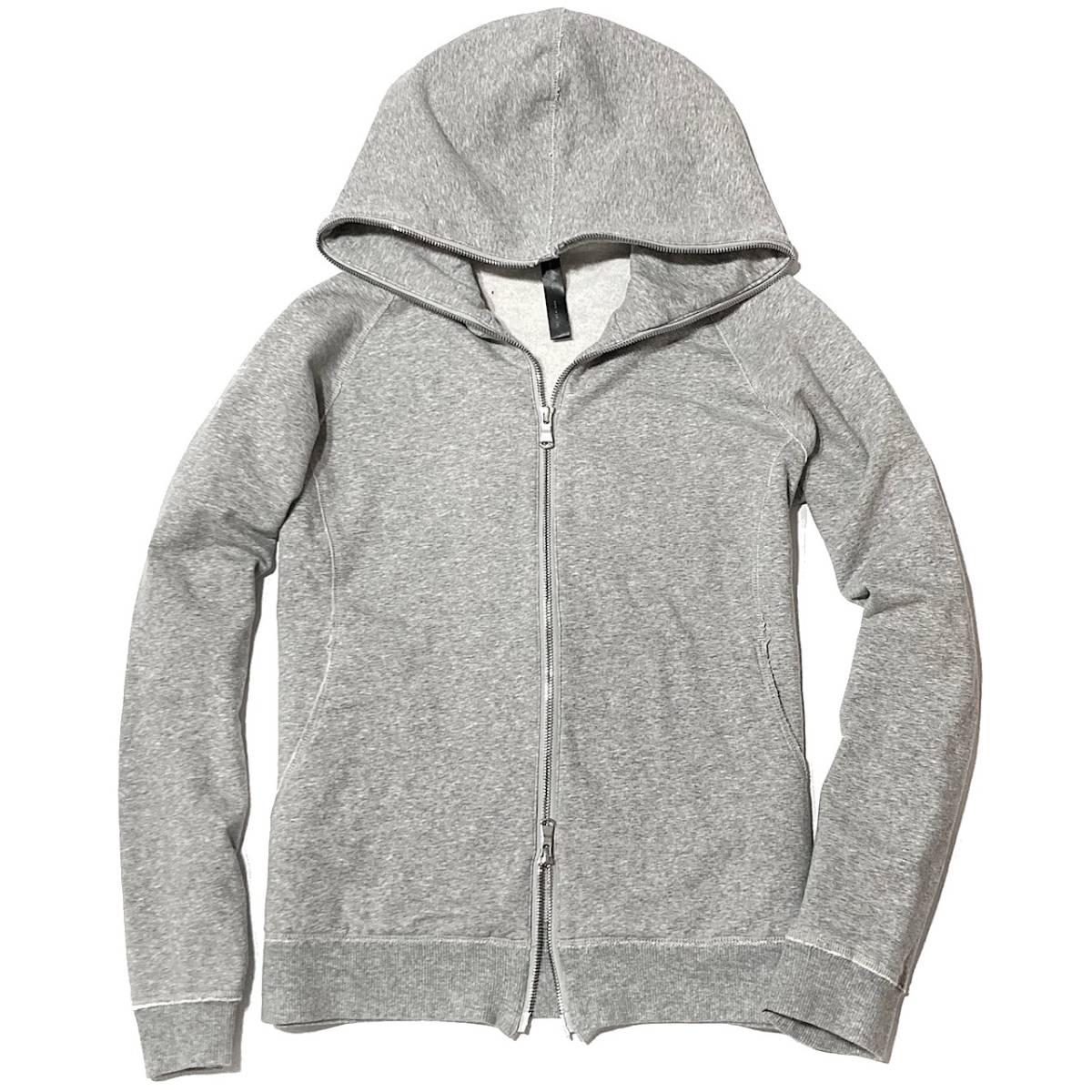 定価4万 wjk full zip stretch jersey parkar XLサイズ グレー ジップ 