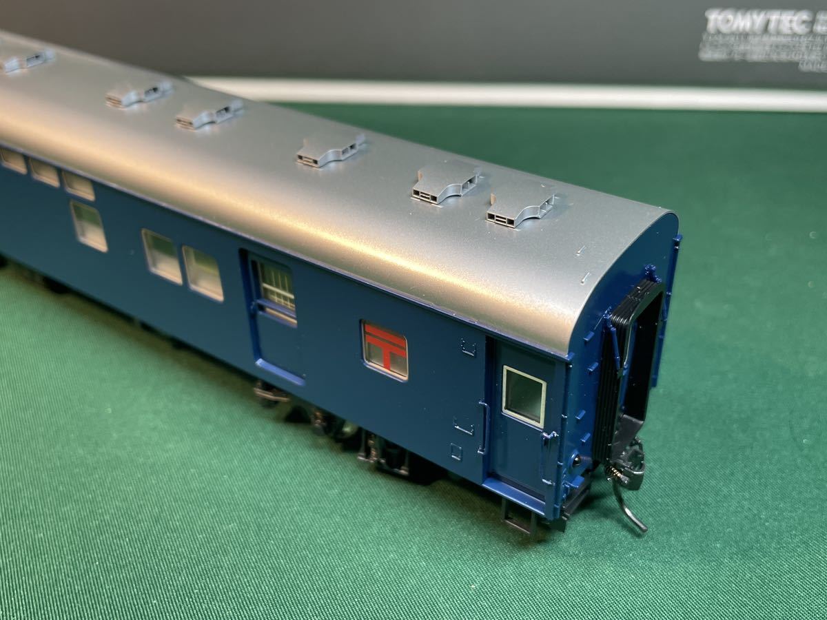 TOMIX オユ10形（非冷房・青） HO-517 TOMIX HO-517 郵便車