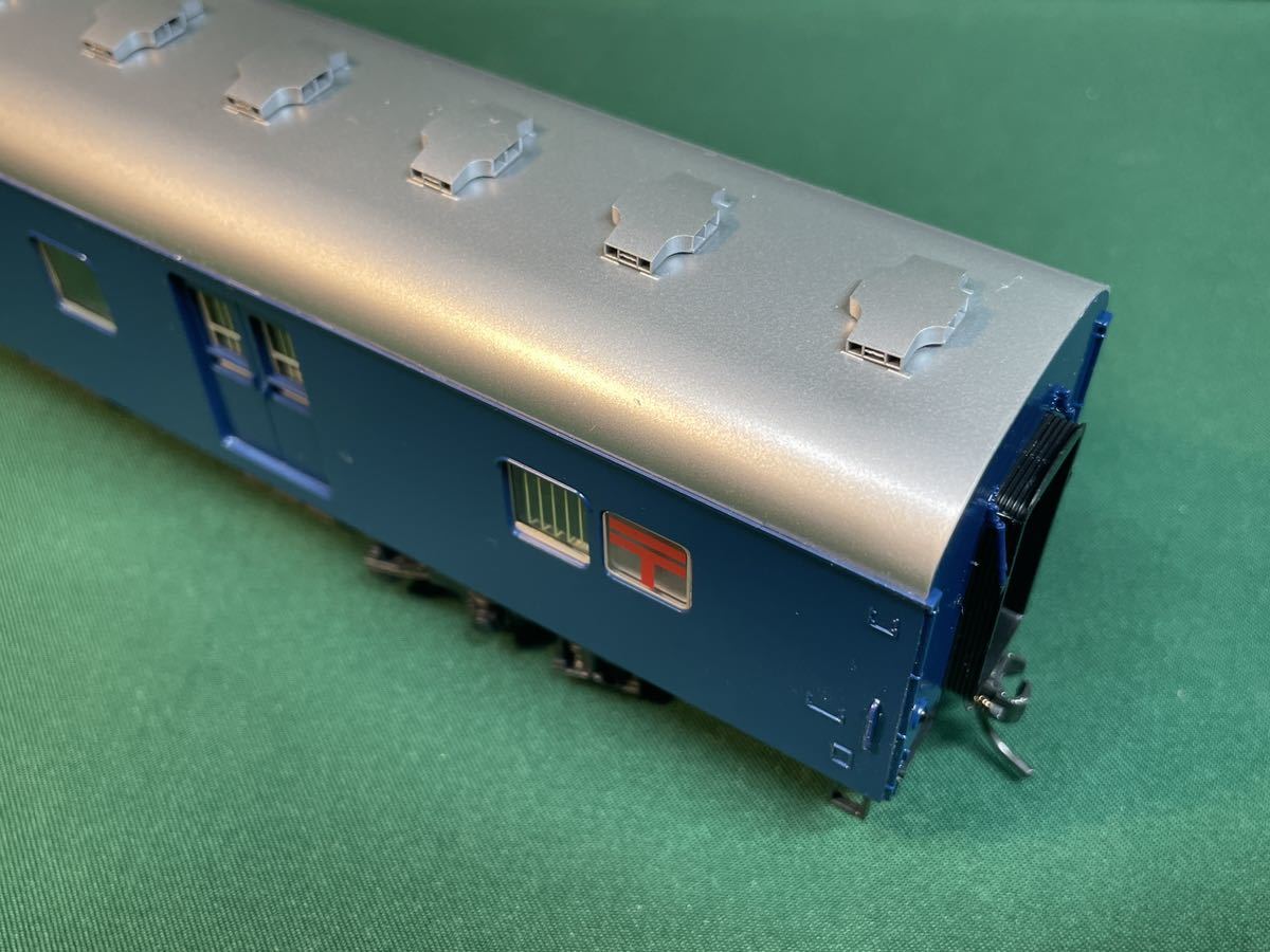 TOMIX オユ10形（非冷房・青） HO-517 TOMIX HO-517 郵便車