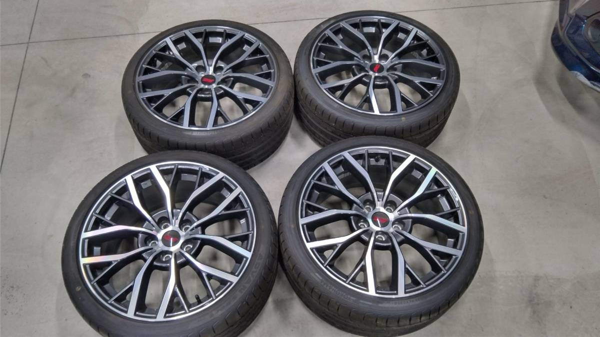 スバル WRX STI タイプS 純正19インチ アルミホイール タイヤ付き 245