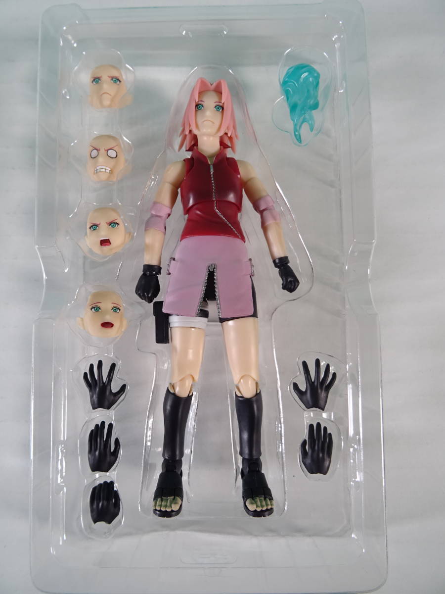 06/S384☆バンダイ☆S.H.Figuarts 春野サクラ 師匠譲りの負けん気