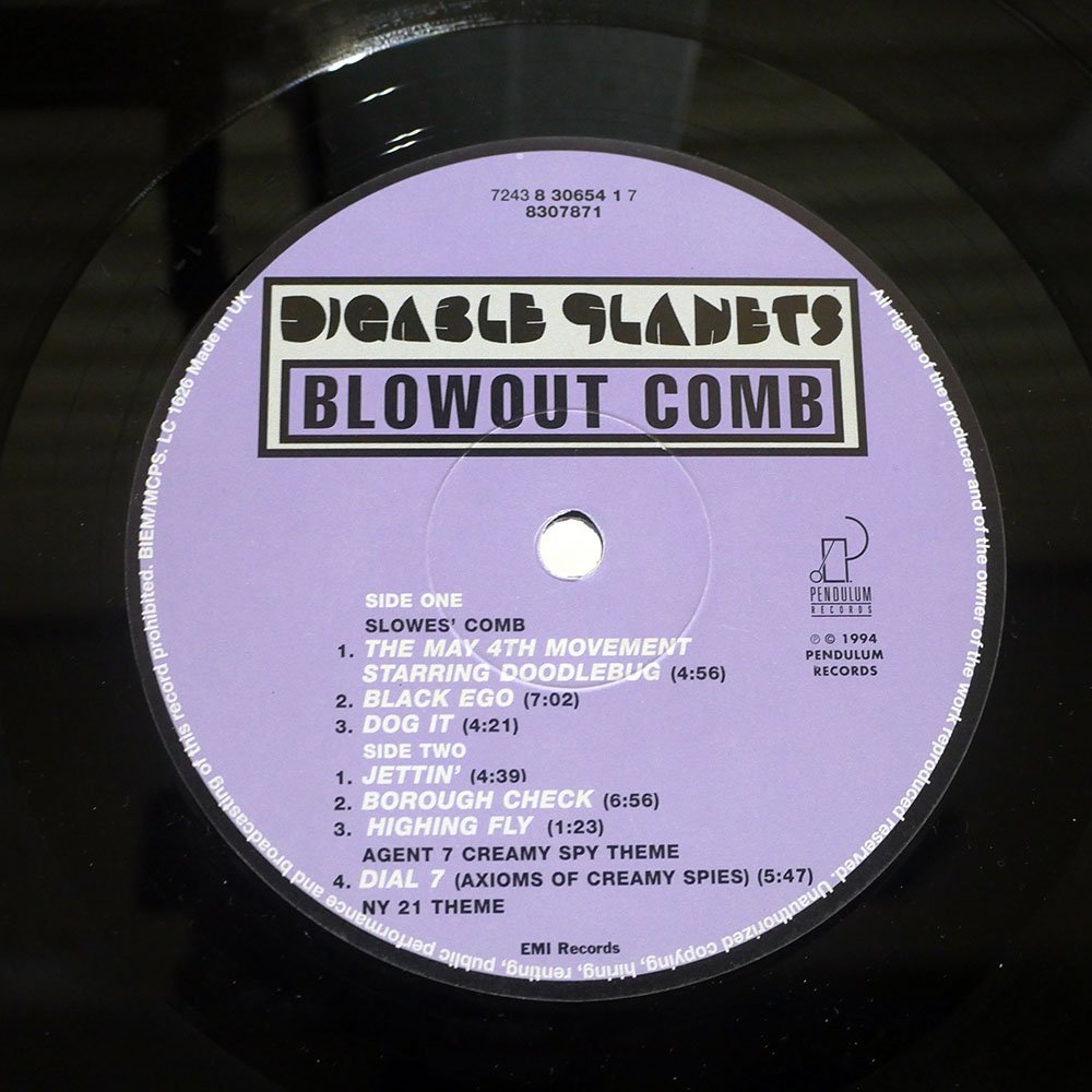 Digable Comb Blowout Planets - | Comb' 'Blowout (1994) Planets
