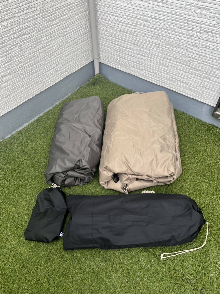 未使用 サバティカル アルニカ+ 特注Mac Outdoor グランドシート サバティカル アルニカ Mac outdoor グランドシート付き