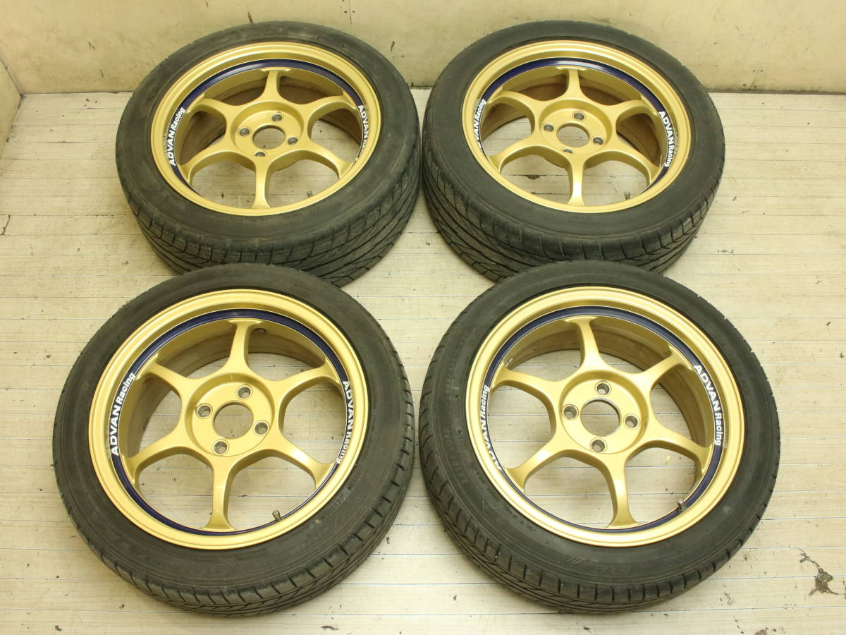 送料無料 ヨコハマタイヤ アドバン RG 16×7J 205/45R16 215/45R16 PCD 