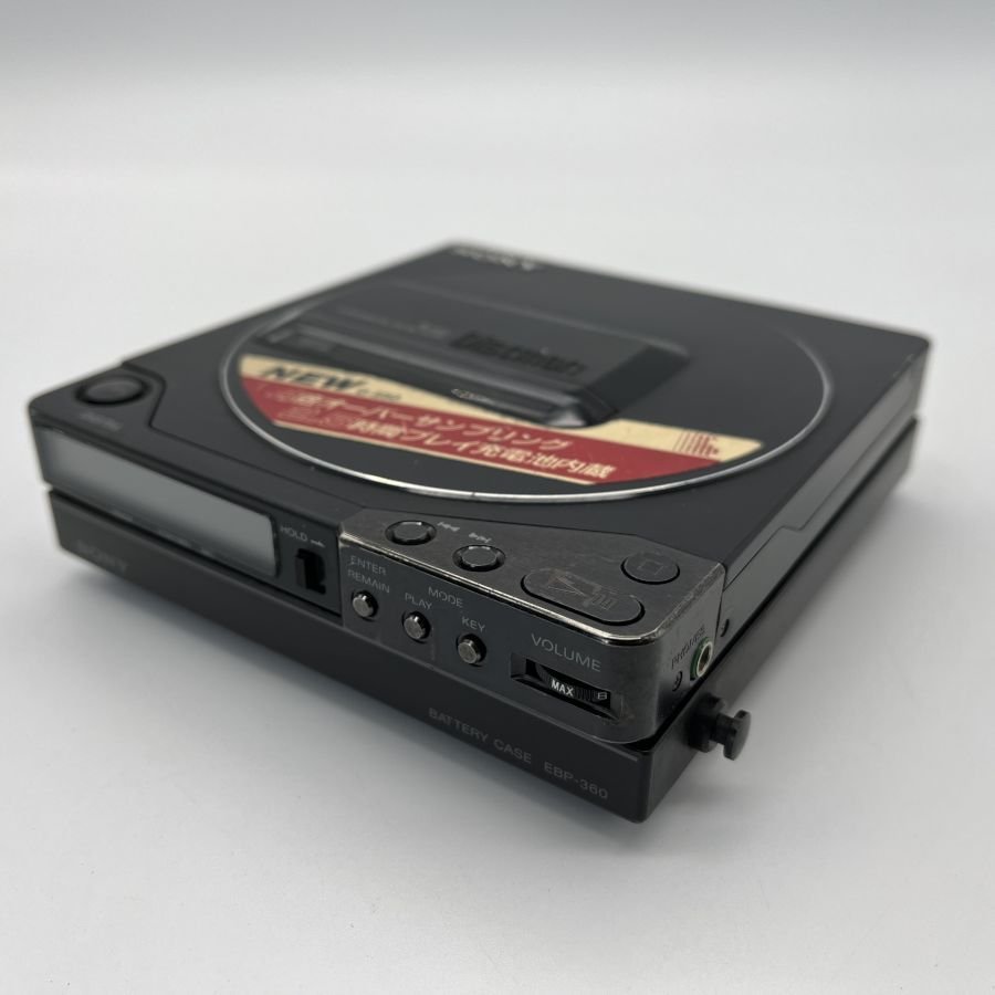 オーディオ機器 SONY Discman EBP-360 ポータブルMDプレーヤー ジャンク