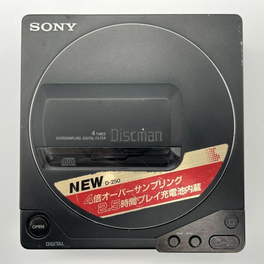 SONY Discman EBP-360 ポータブルMDプレーヤー　ジャンク オーディオ機器 SONY Discman EBP-360 ポータブルMDプレーヤー ジャンク