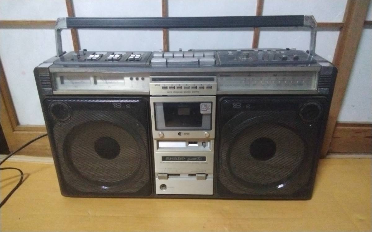 SHARP シャープ ラジオ付ステレオテープレコーダー Yahoo!オークション