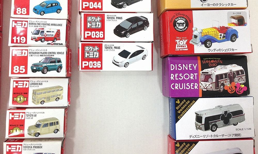 4台 ディズニーリゾート限定ポケットトミカセット TOMICA）｜商品情報