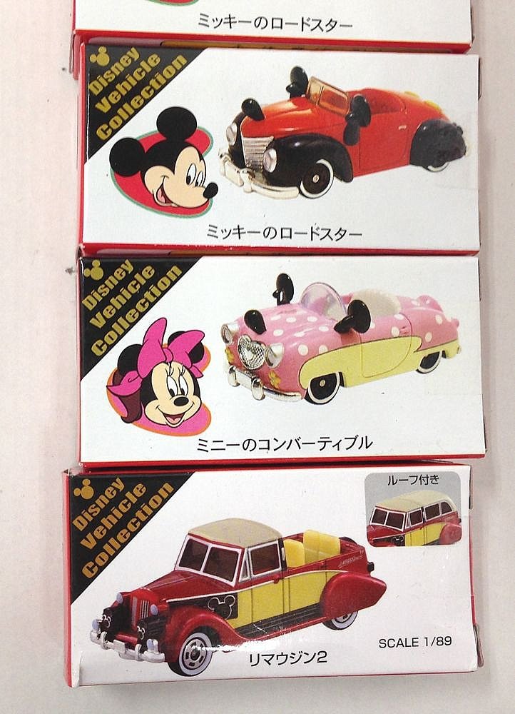 4台 ディズニーリゾート限定ポケットトミカセット TOMICA）｜商品情報