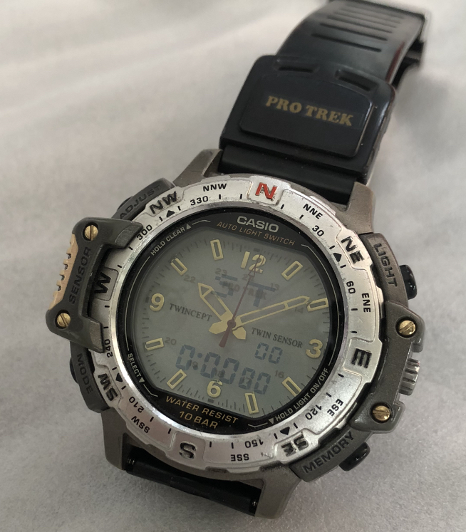 限定 CASIO PROTREK PRT-50 Bassing gear 日本製 ツインセプト 方位