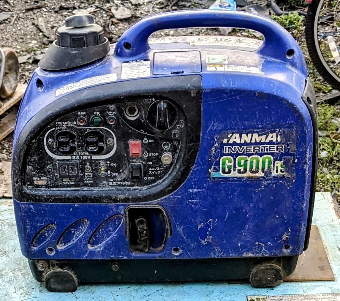 中古YANMAR/ヤンマー インバーター発電機 G900is,ジャンク