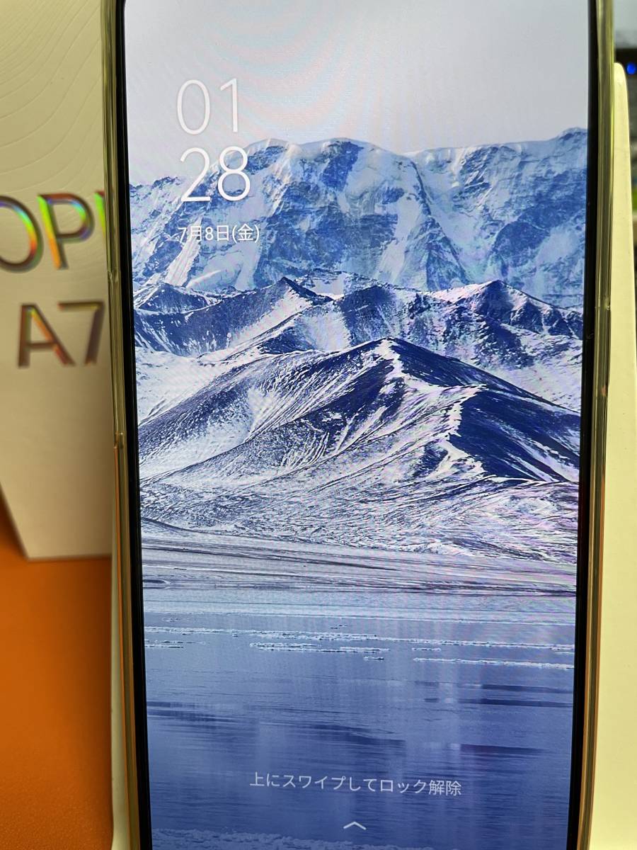 OPPO A73 楽天 SIMフリー OPPO A73 ネイビー 有機ELスマートフォン