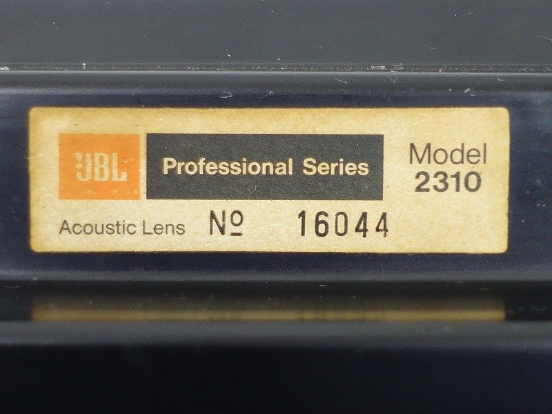 ■□JBL 2309/2310 ホーン/音響レンズ□■013894004K-2□■ - JBL 2309&frasl;2310 Black Gray Gold