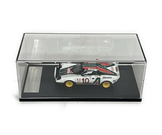 hpi-racing製 1/43 ランチャ　ミニカー 2台セット　中古品 HPI 1⁄43 HF France 0 hpi-racing hpi racing LANCIA STRATOS HF #10 1976