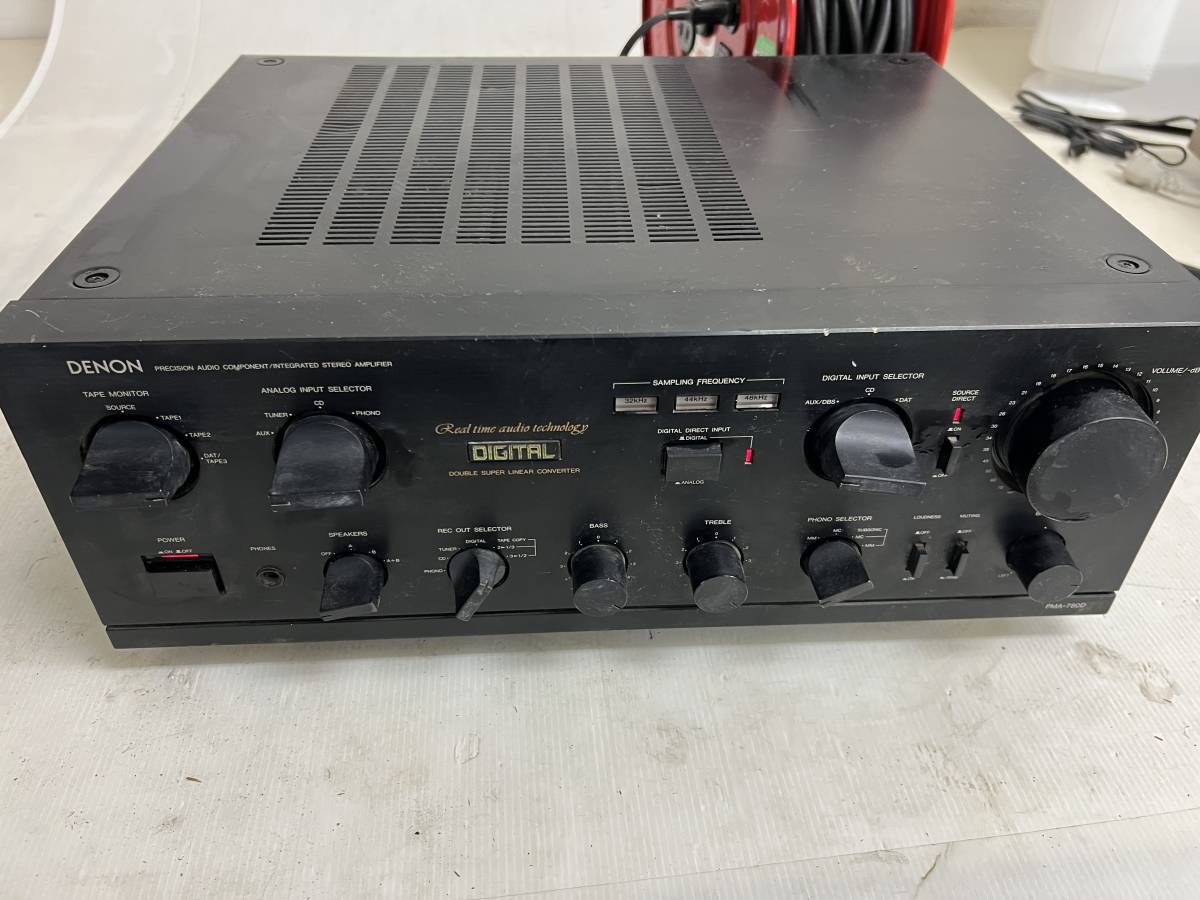 DENON PMA-780D デノン プリメインアンプ ☆ アンプ 通電OK ジャンク