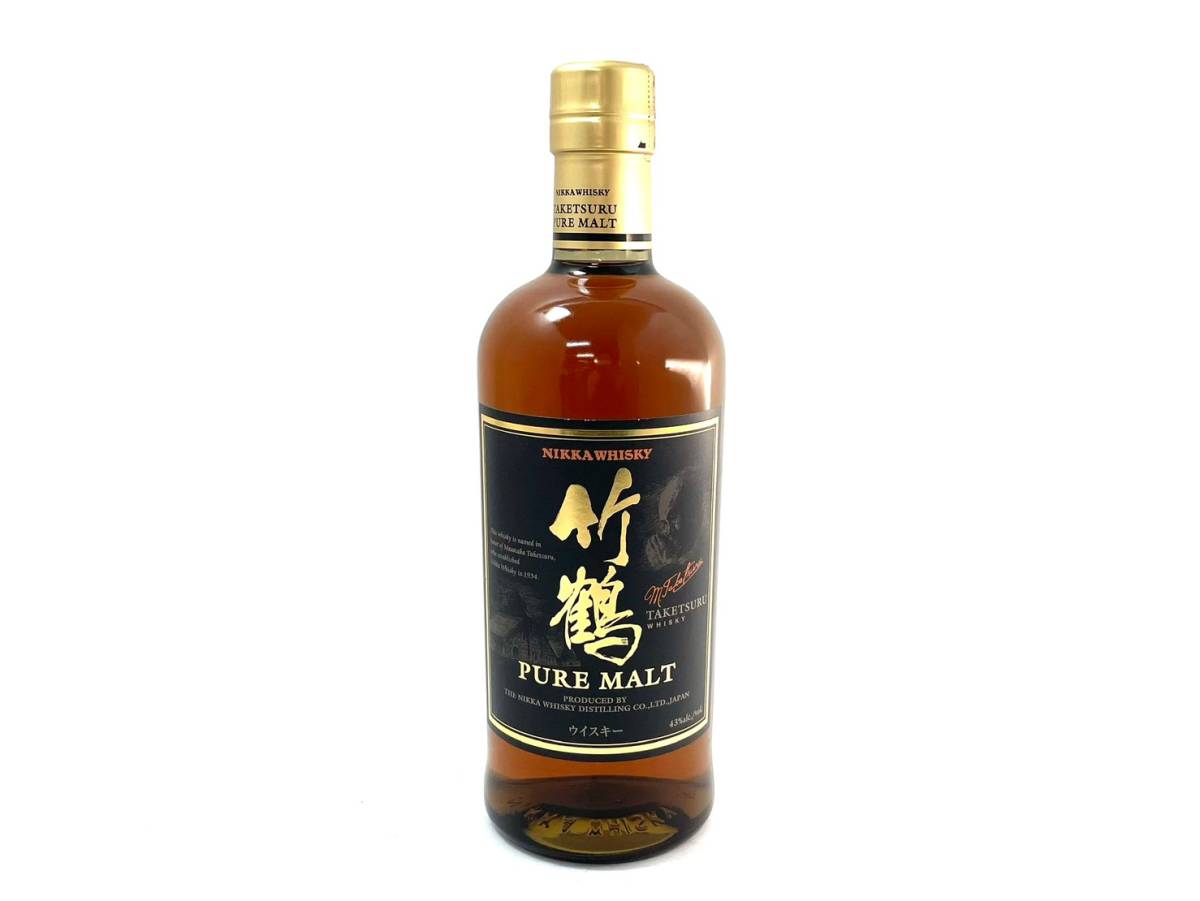 未開栓】NIKKA WHISKY/ニッカウヰスキー 竹鶴 PURE MALT/ピュアモルト