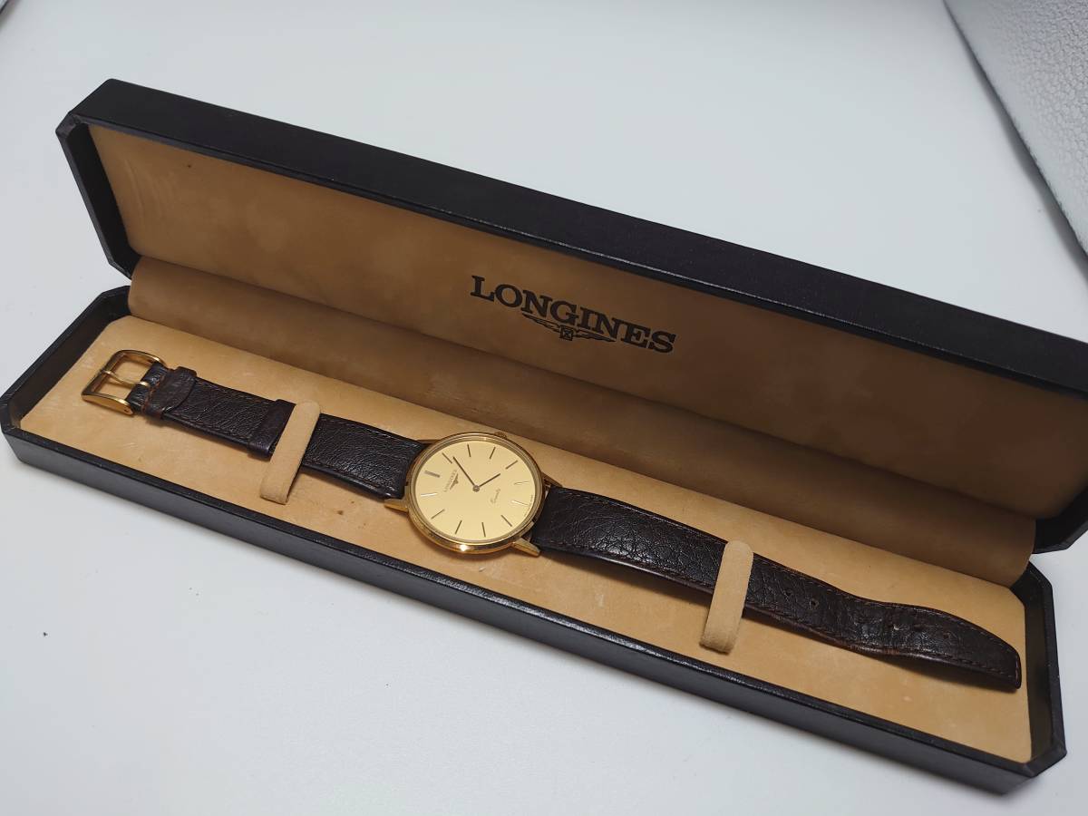LONGINES ロンジン QZ コールド文字盤 960 swiss 6463 ジャンク現状品 