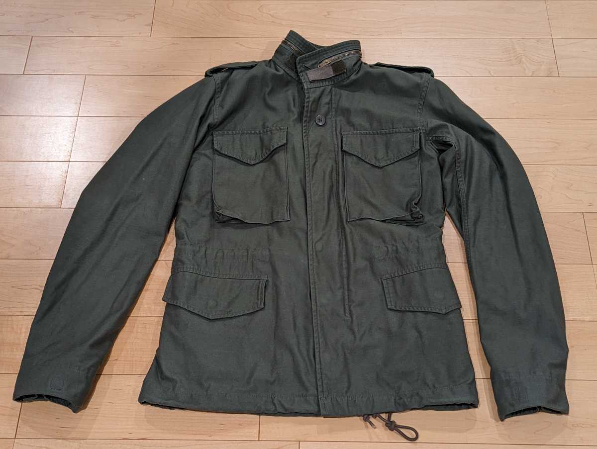 ALPHA M-65 LARGE×TIGHT 実寸Sサイズ オリーブ(Sサイズ)｜売買された
