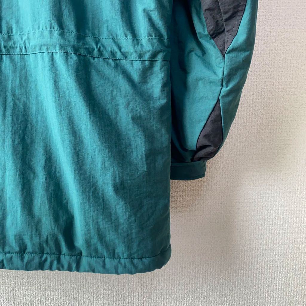 90s L.L.Bean シンサレート ジャケット L 中綿 エルエルビーン ナイロン 古着 90s シンサレート USA製 オリーブ系 90~00'S ヴィンテージ90s