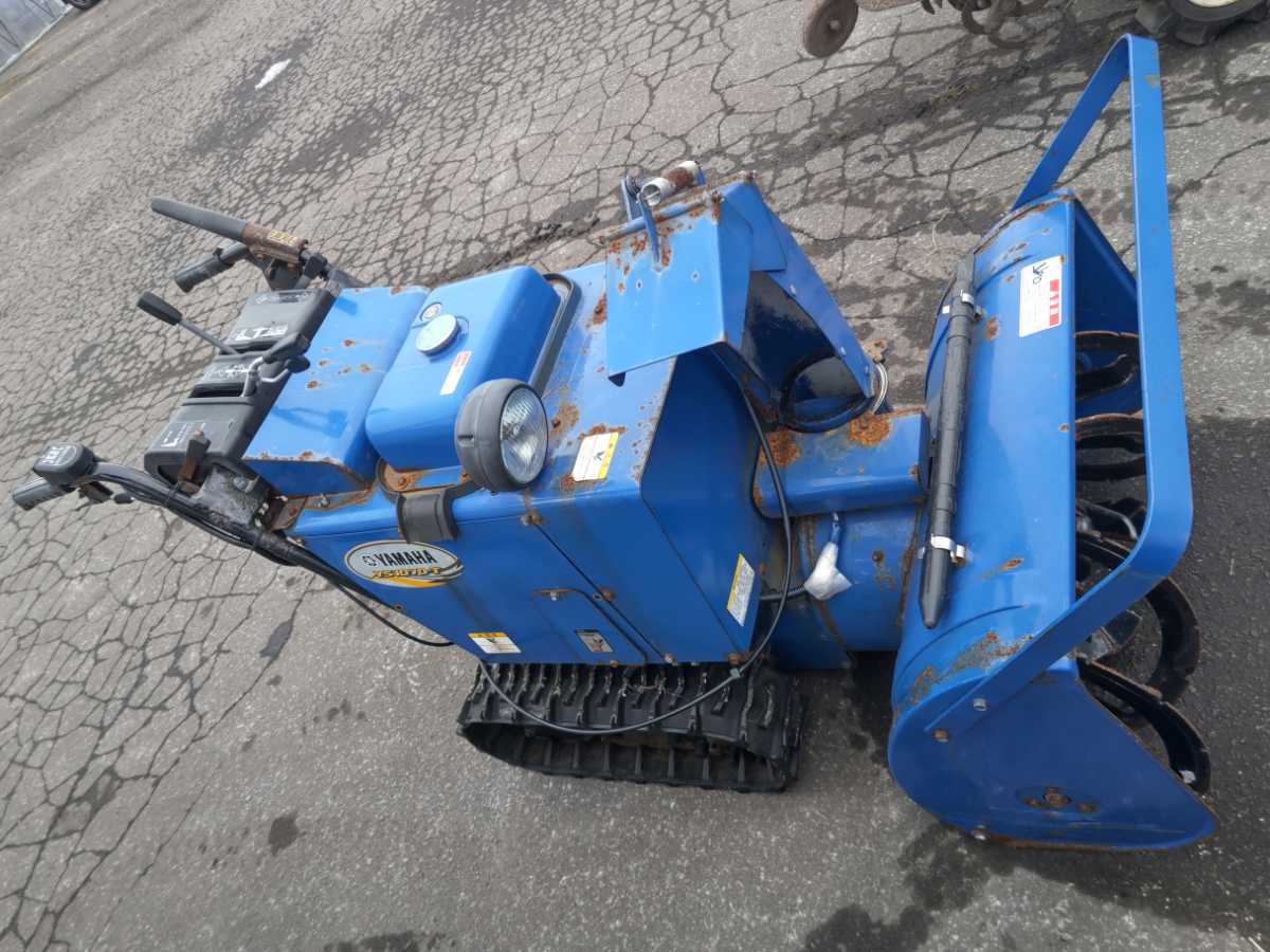 北海道札幌発 ジャンク中古 ヤマハ除雪機 YS1070T 店頭引取限定 可動品 