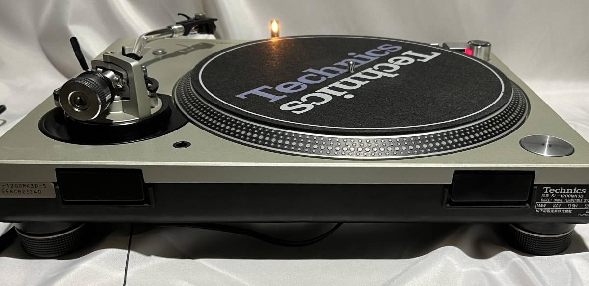 Technics SL-1200MK3D テクニクス SHURE SC35C ターンテーブル 中古 