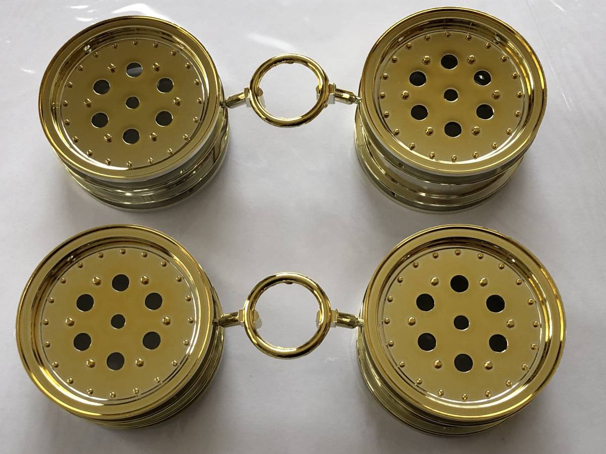 タミヤ ホットショット | 金メッキ ホイール KF sabuの趣味 1⁄10