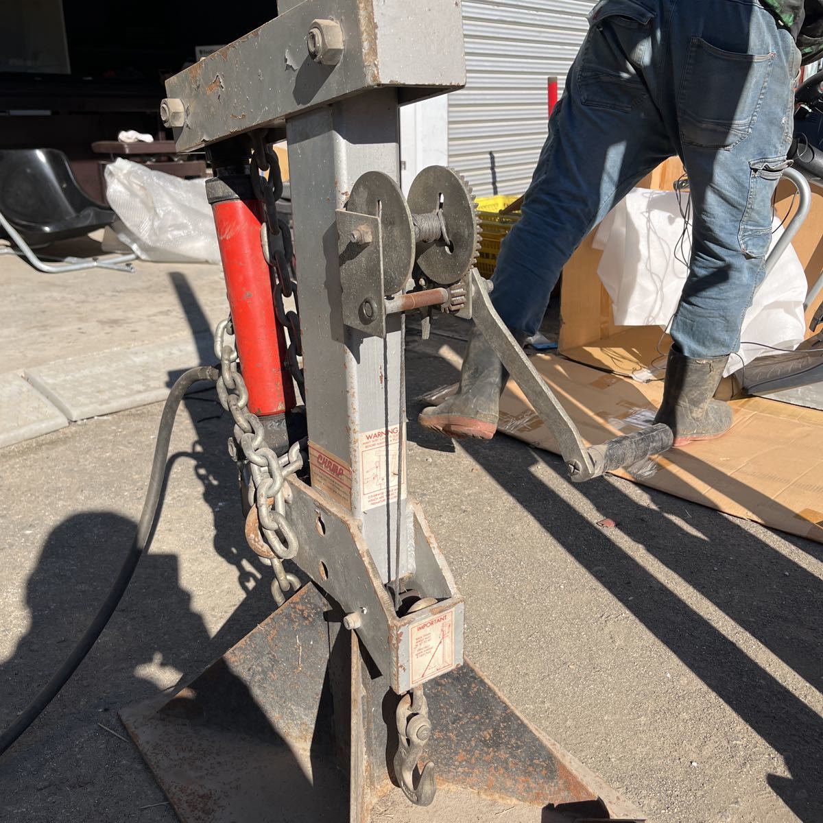 自動車板金フレーム修正機_5