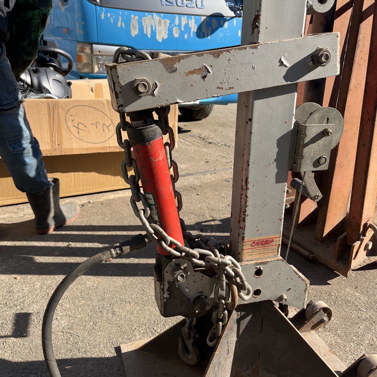 自動車板金フレーム修正機_6